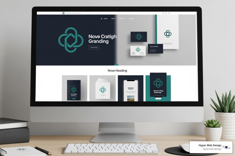 brand identity website design