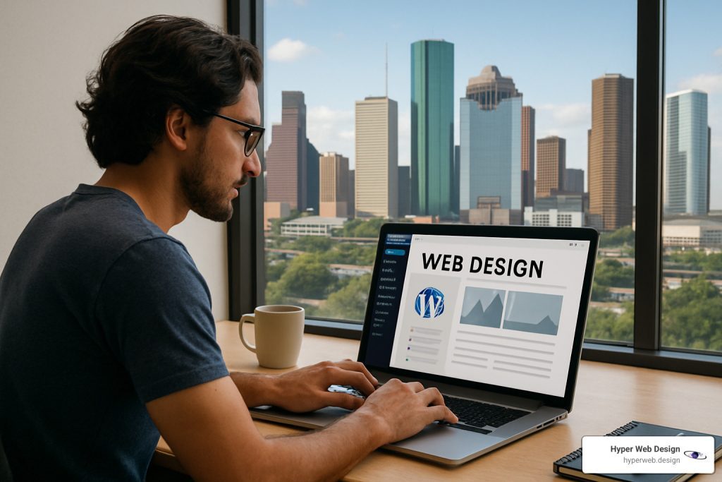 houston wordpress web design