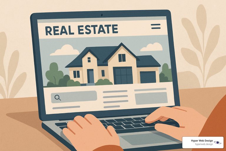 real estate web design