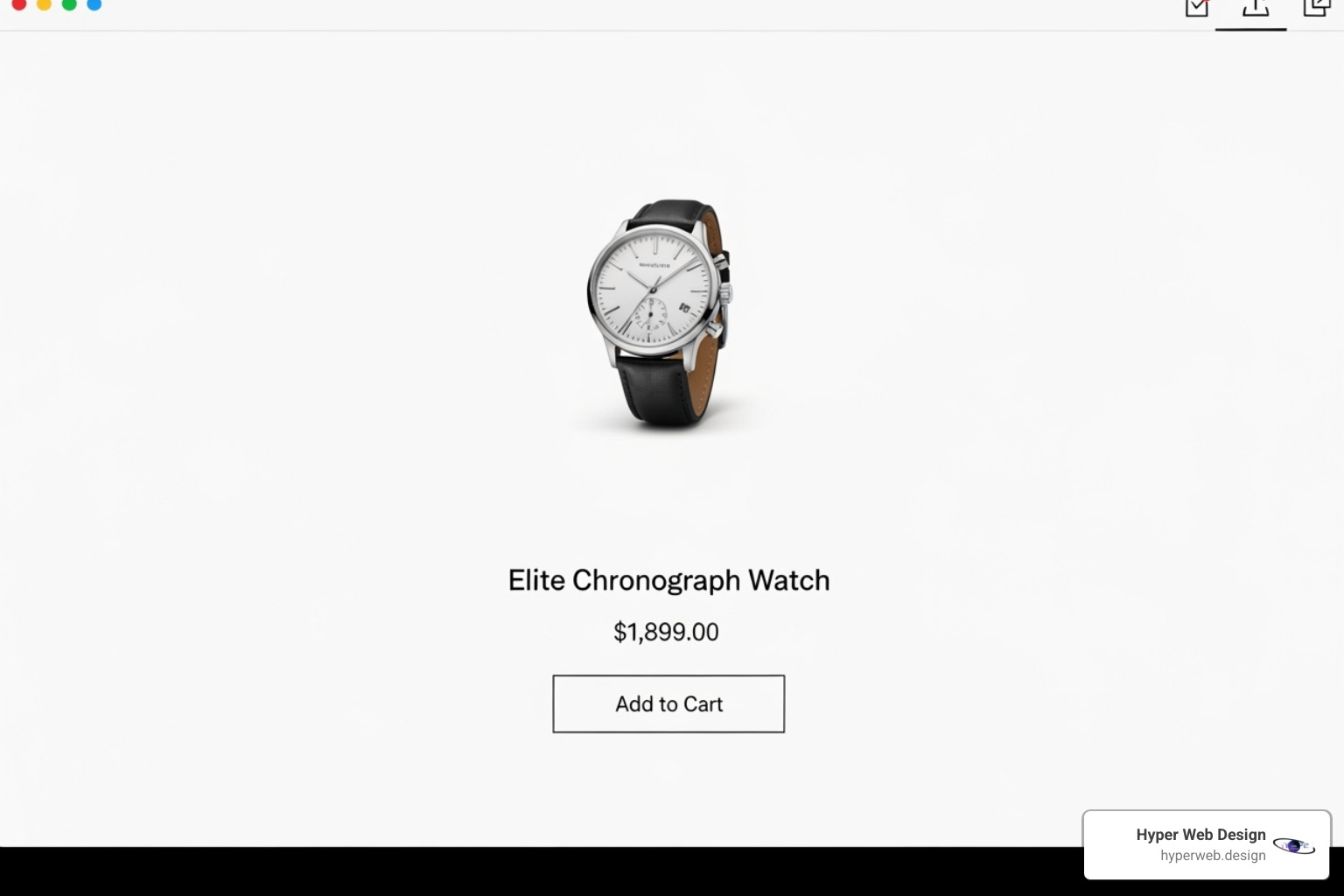 Example of a clean, minimalist product page - high end ecommerce sites Example of a clean, minimalist product page - high end ecommerce sites