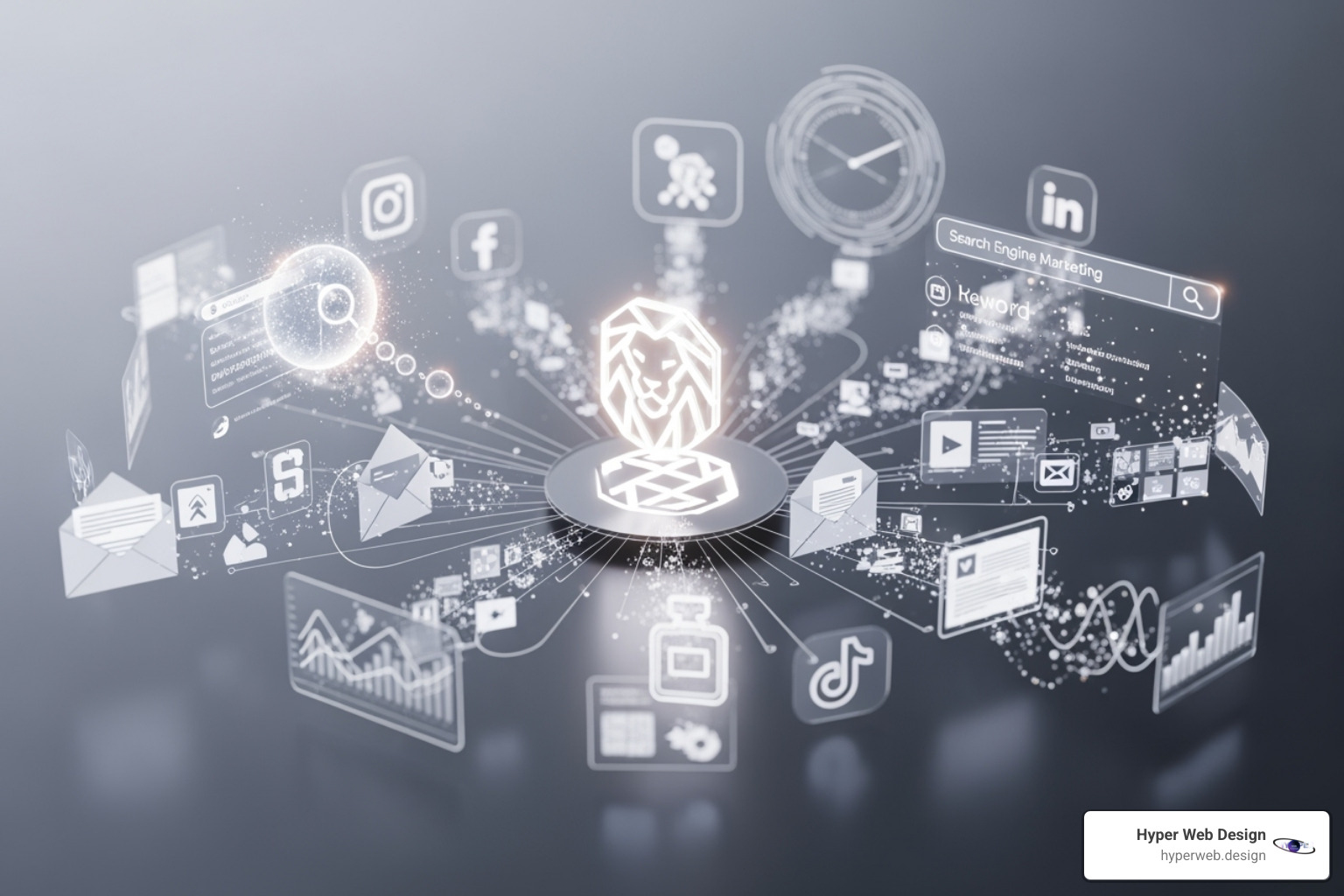 digital marketing ecosystem for a luxury brand - high-end website design