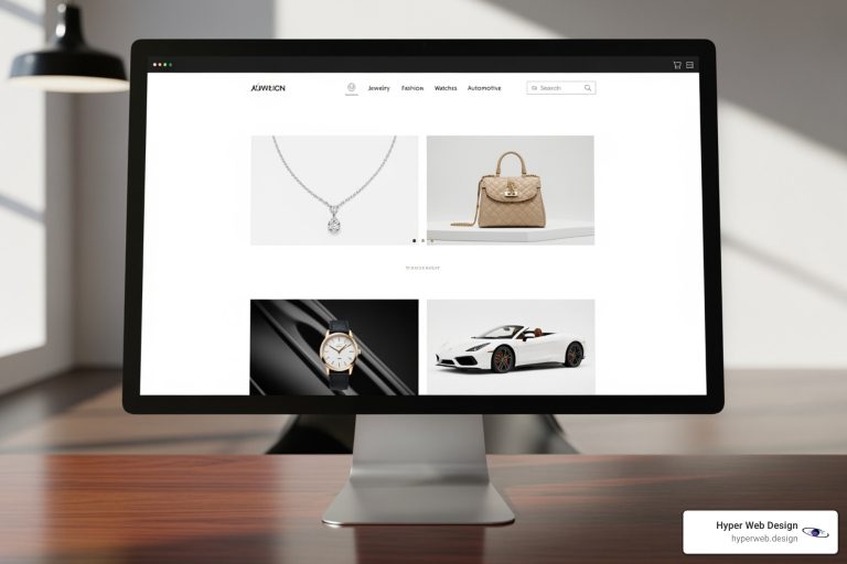 luxury goods website