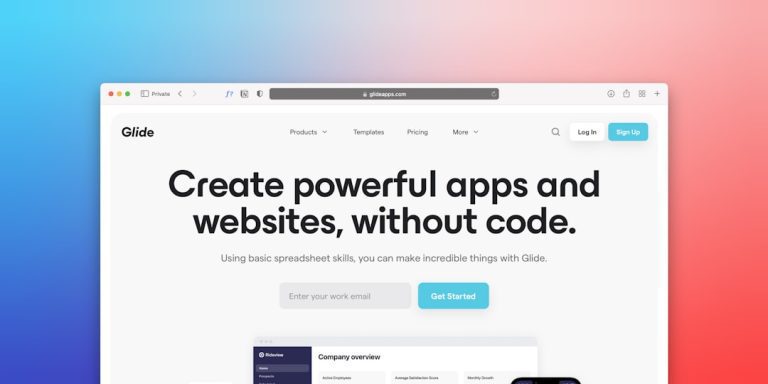 website design for developers