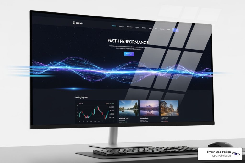high performance website design