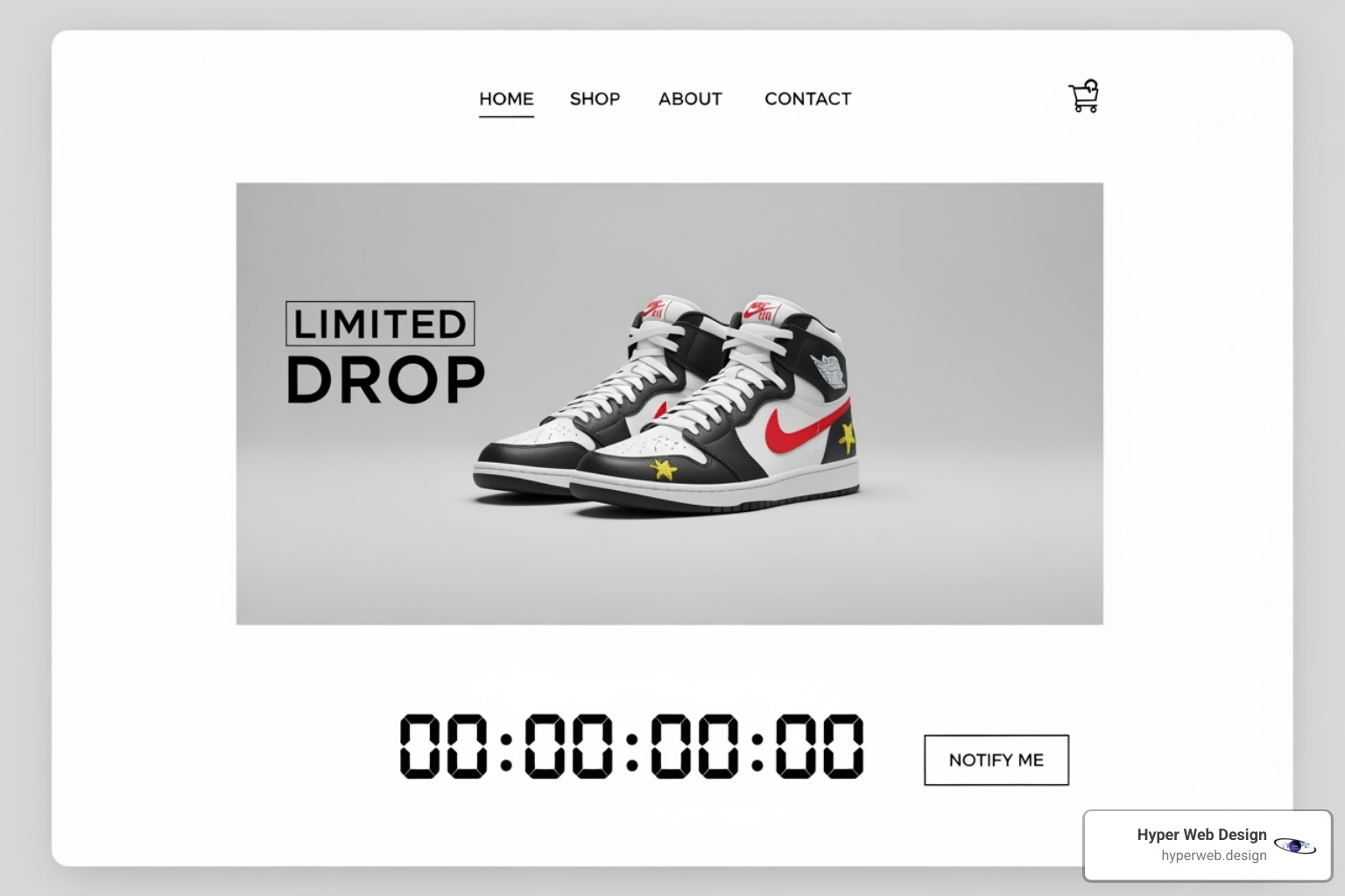 KITH limited-edition drop page - luxury brand e commerce websites