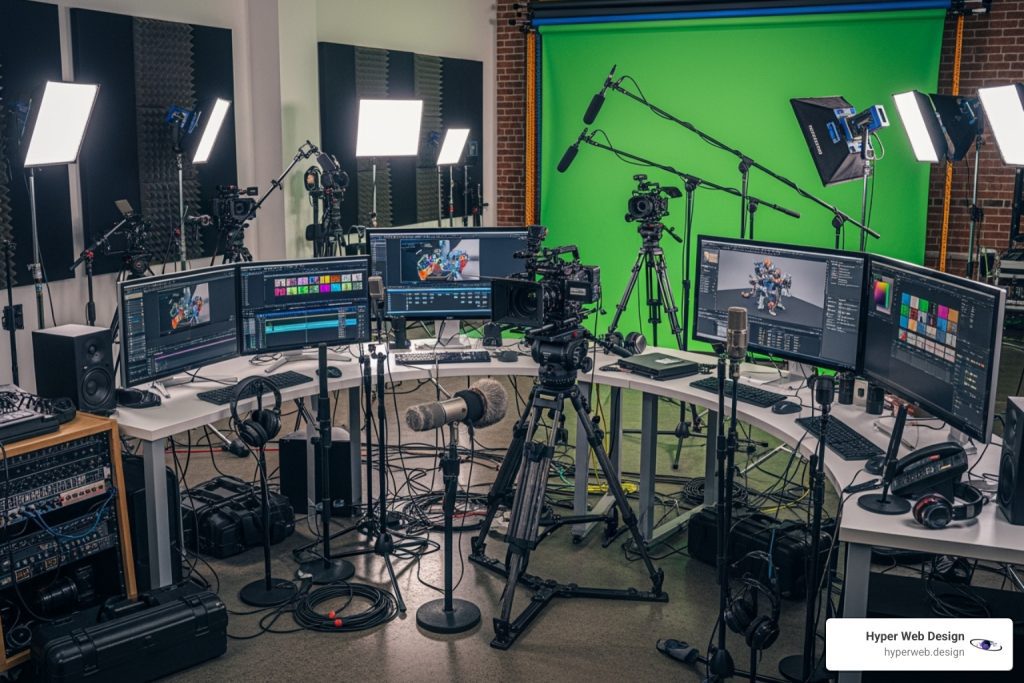 multimedia content production services