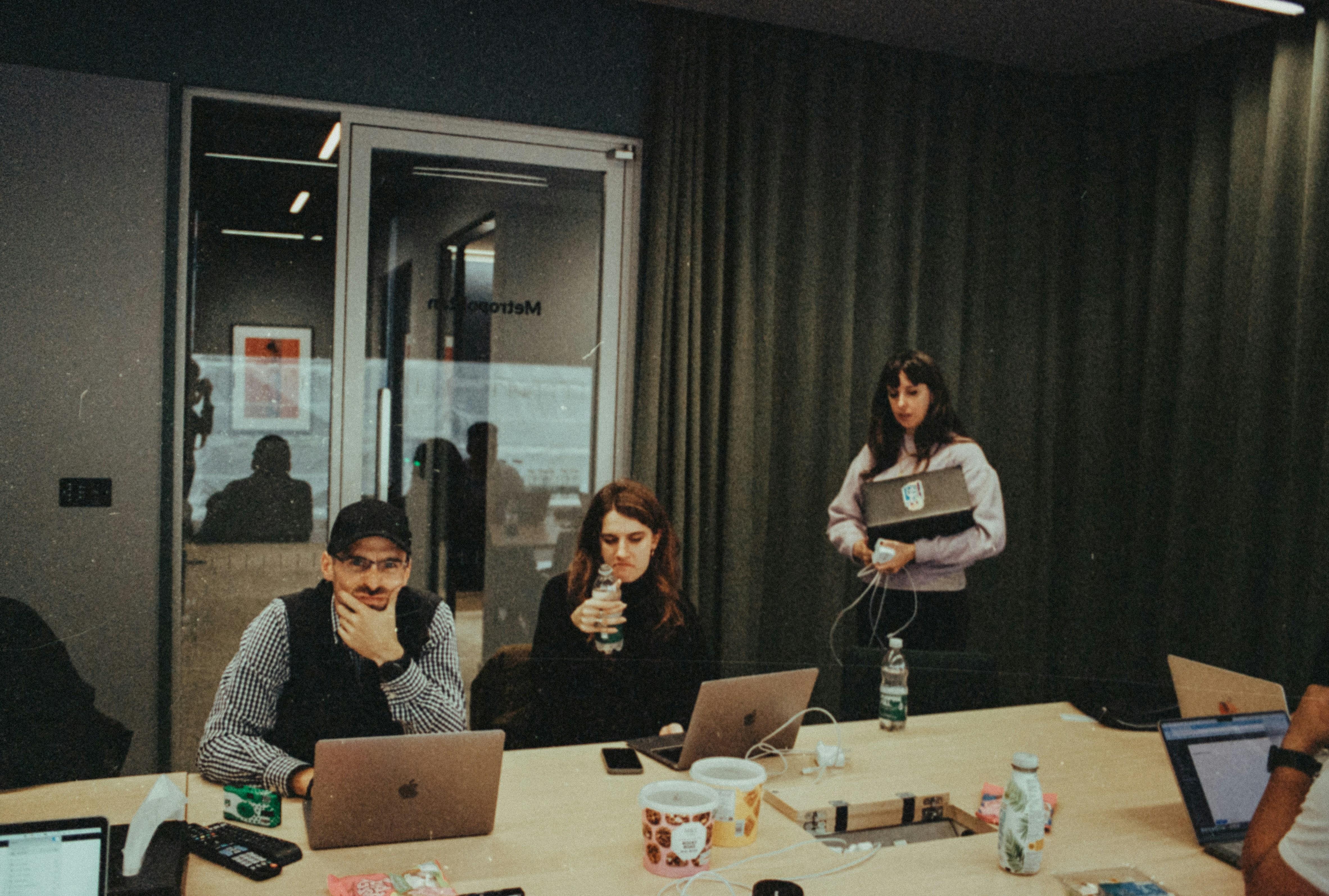 creative team collaborating in a modern office - luxury brand digital agency