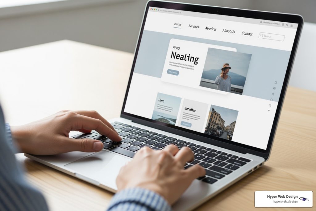 user experience website design