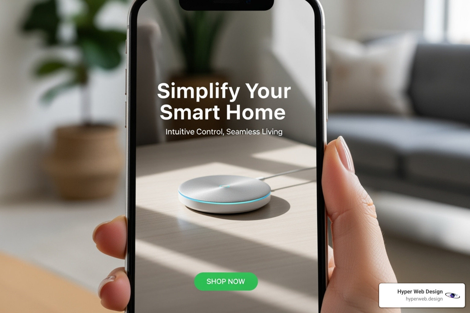 Visually compelling ad example - social media advertising Visually compelling ad example - social media advertising