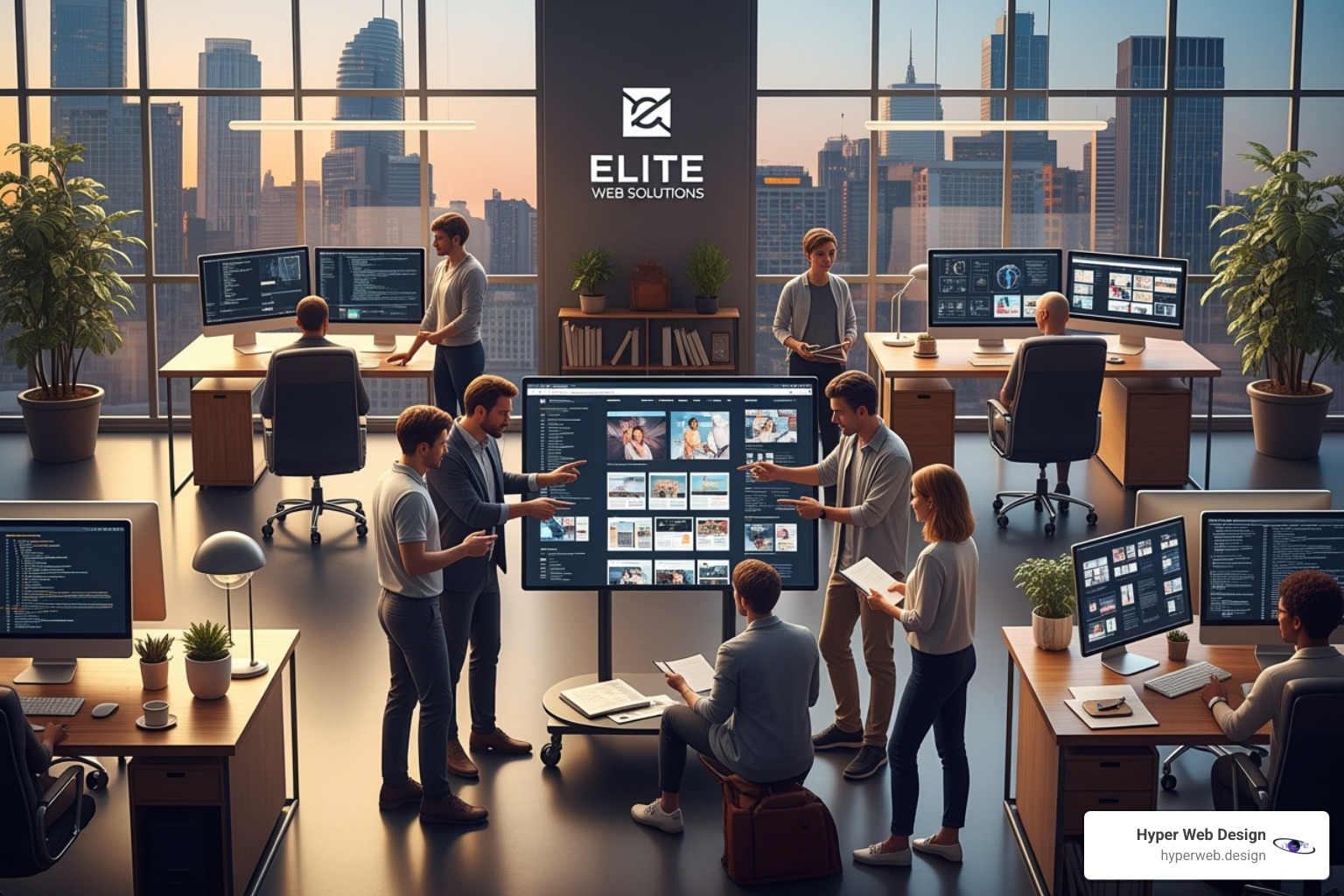 Image of a client testimonial or review - elite web design agency