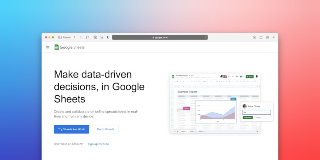 data driven web design