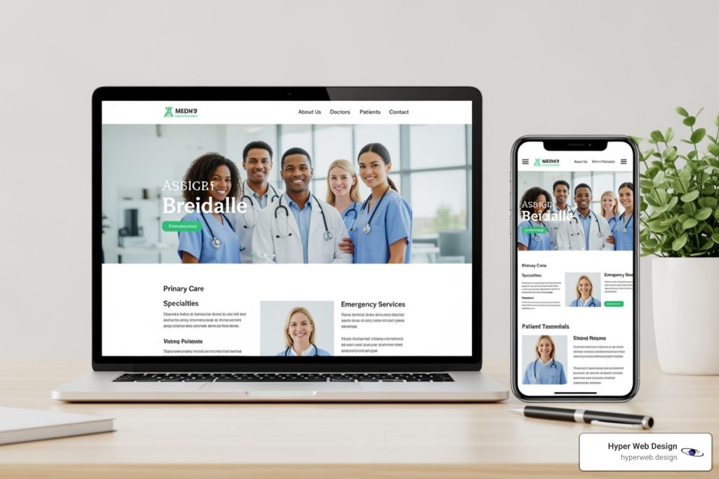website design for doctors