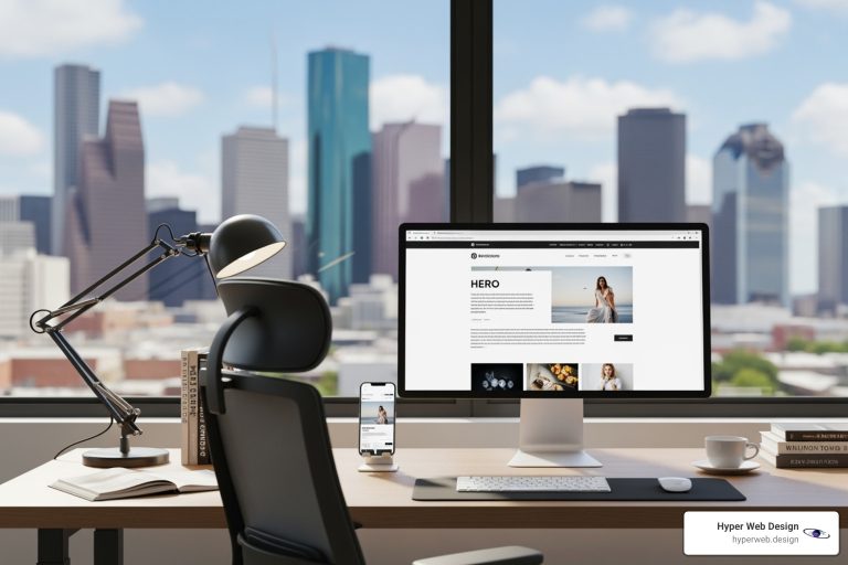 houston custom website design
