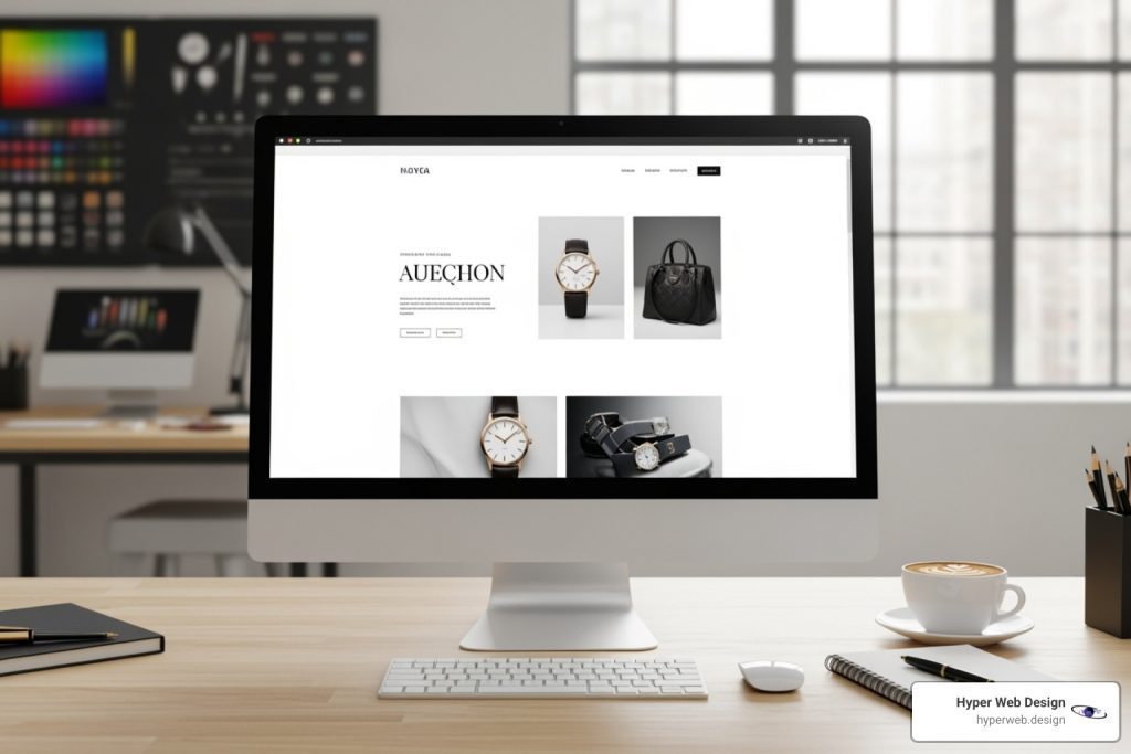luxury brand website design services