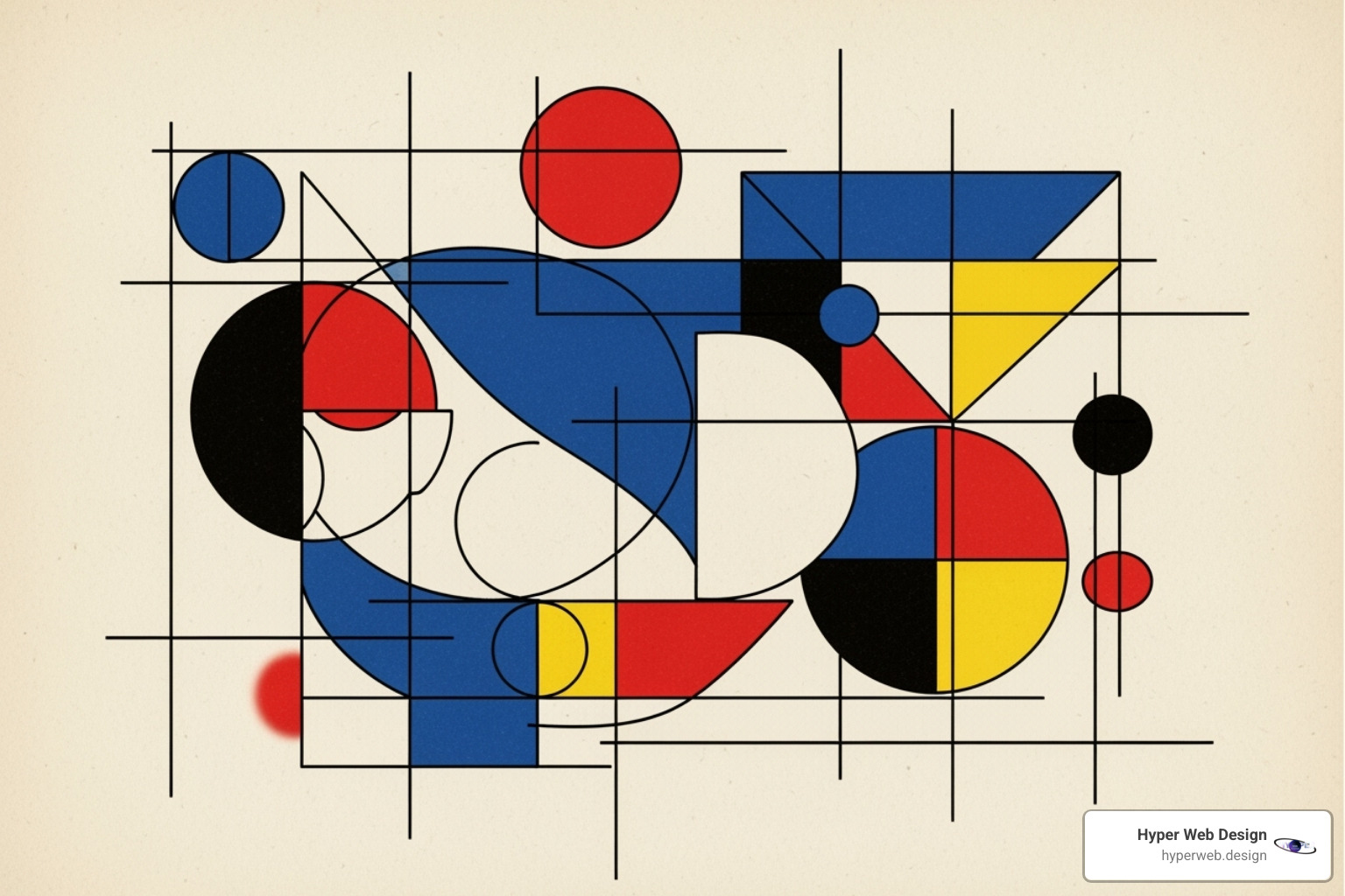 A classic Bauhaus poster, featuring geometric shapes, sans-serif typography, and a minimalist color palette - graphic design A classic Bauhaus poster, featuring geometric shapes, sans-serif typography, and a minimalist color palette - graphic design