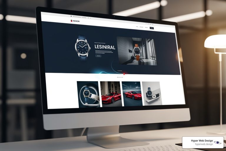 high end website design